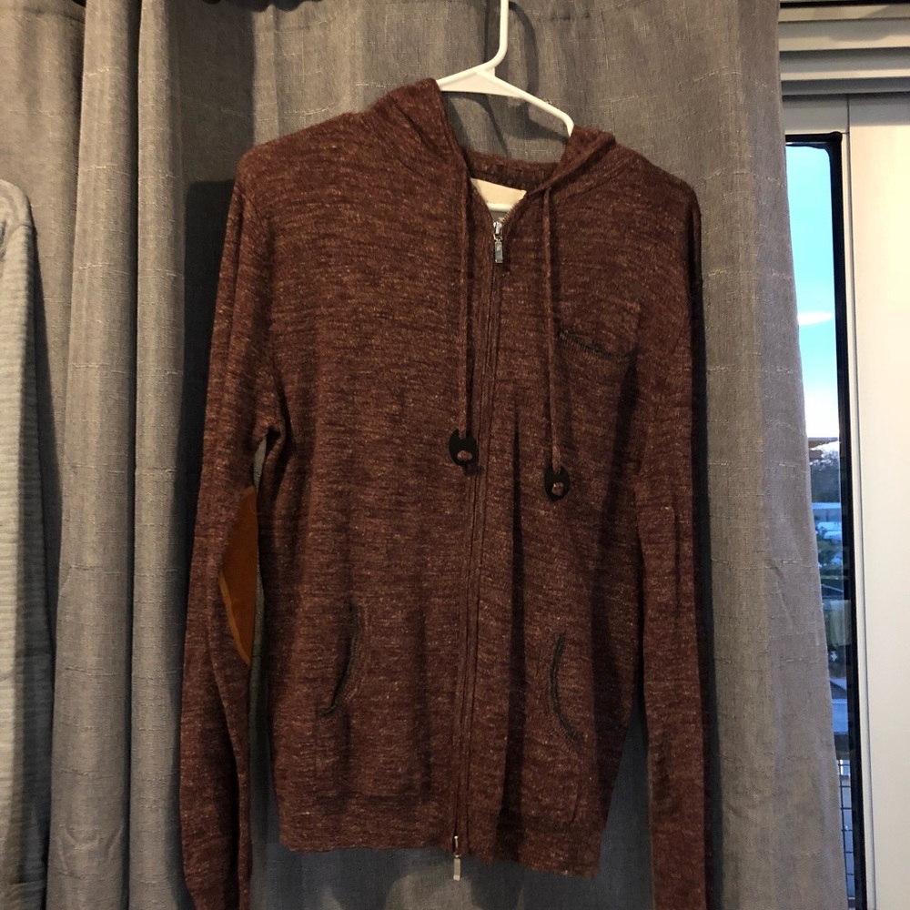 Hooded zip up